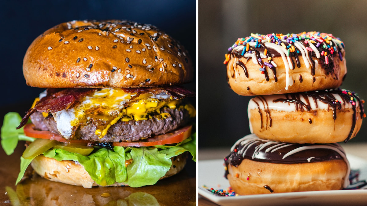 Doughnuts & Hamburgers: First Take The Quiz, Then Go Eat